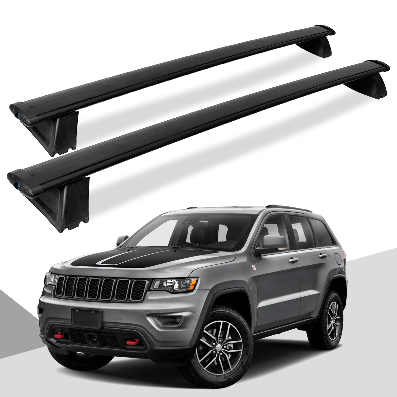 Amazon.com: Roof Rack Cross Bars Compatible with Jeep Grand